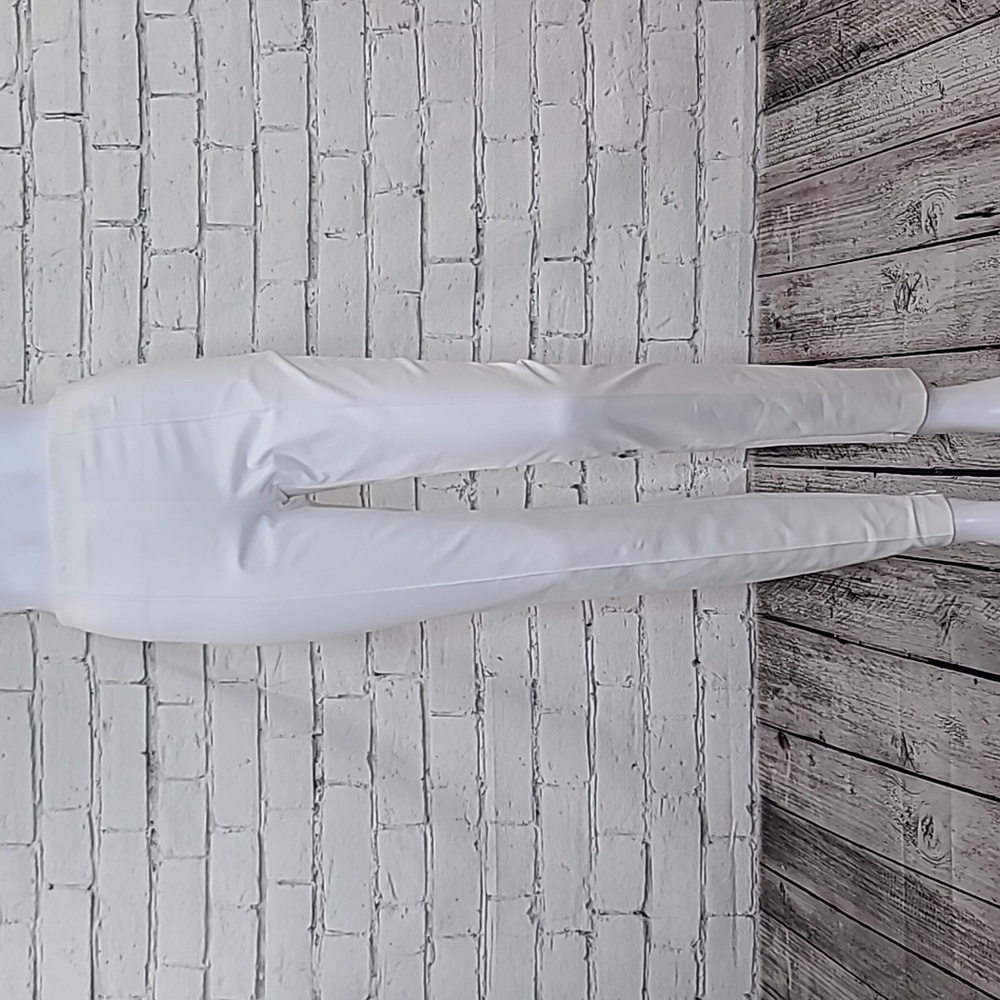 Theory Skinny Double-stretch Pull-on Mid-Rise Leggings/Pant in Sea Salt - NWT